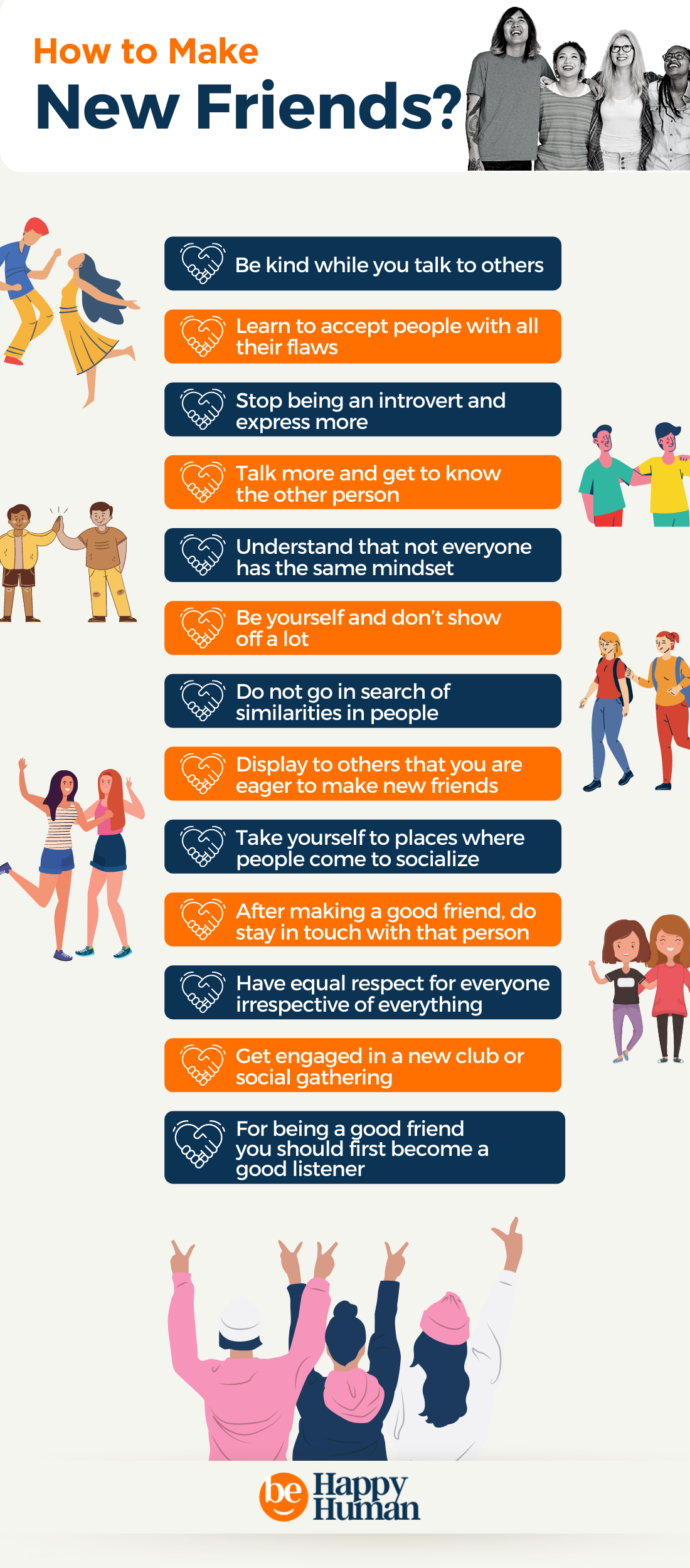 How to make new friends