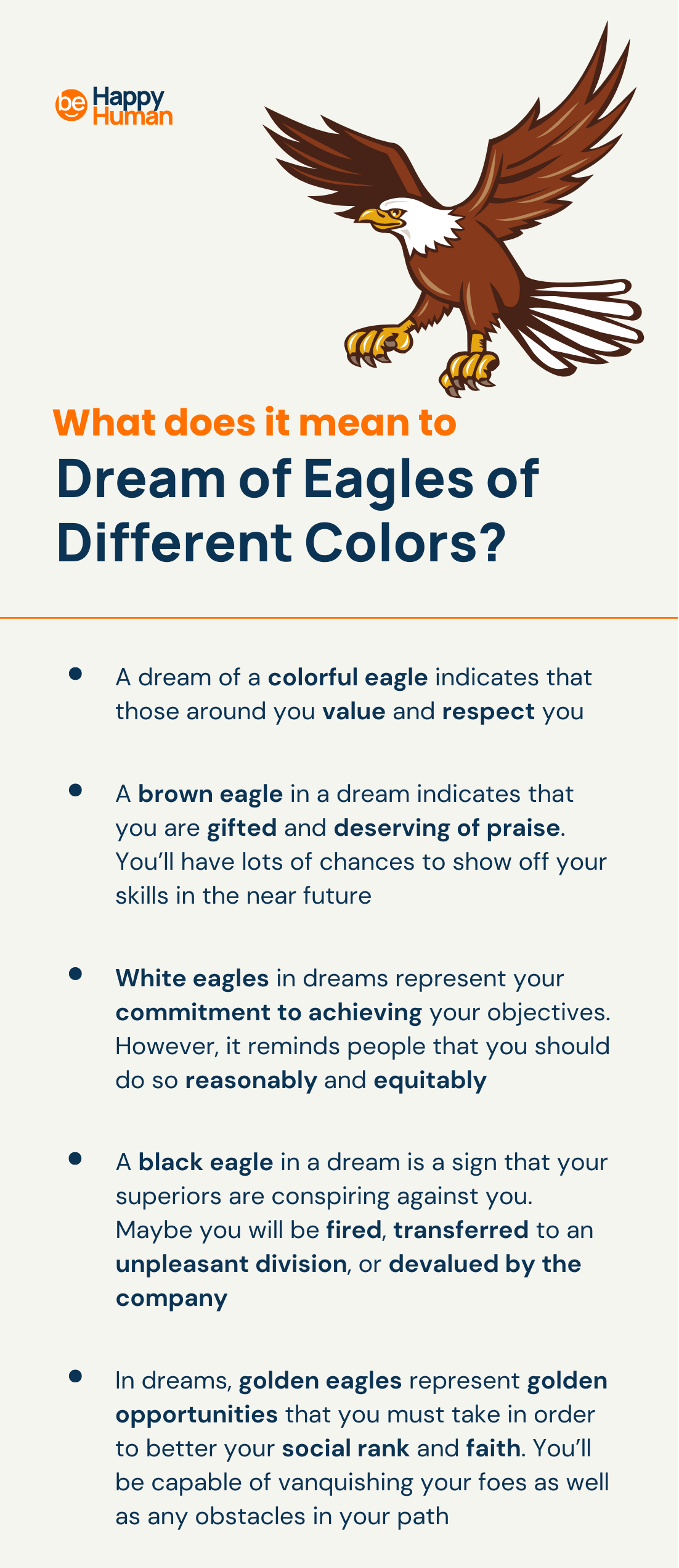 What Does It Mean To Dream Of Eagles Of Different Colors Dream Of Eagles Of Different Colors