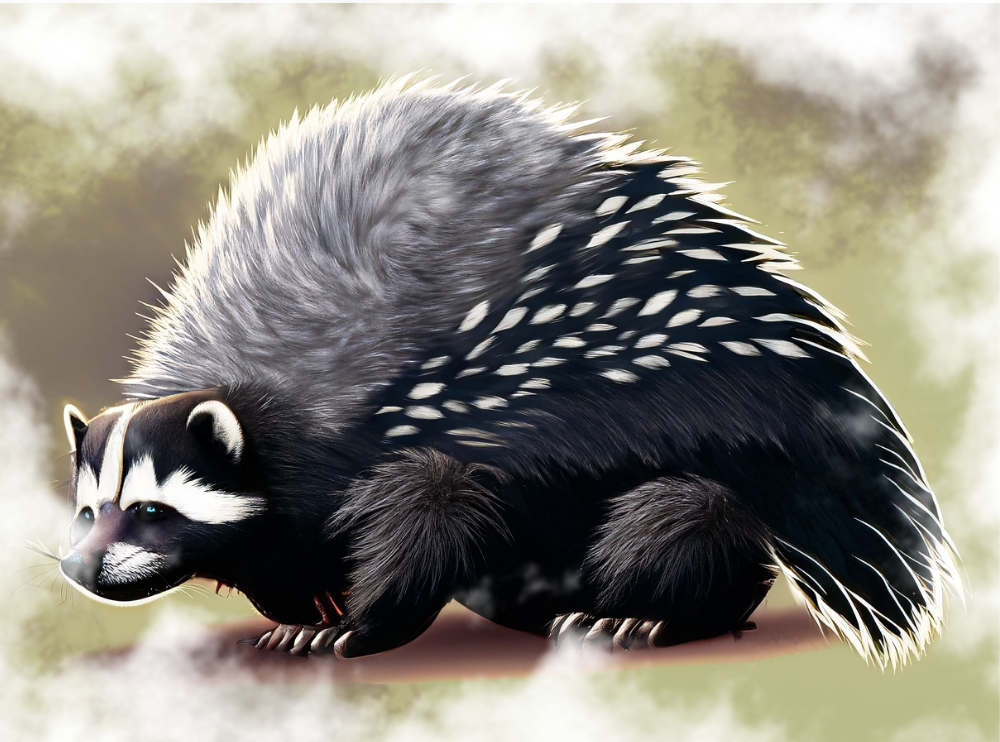 Dreaming of a huge skunk - mysticdreamland