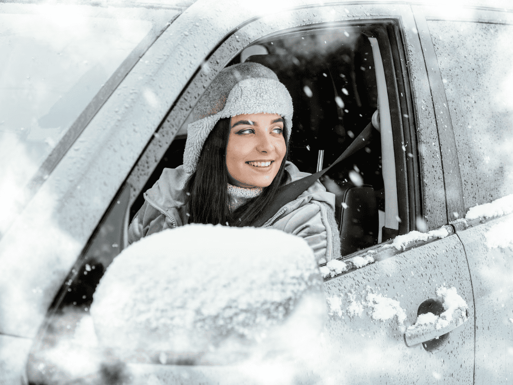 Dream About Driving A Car In Heavy Snowfall